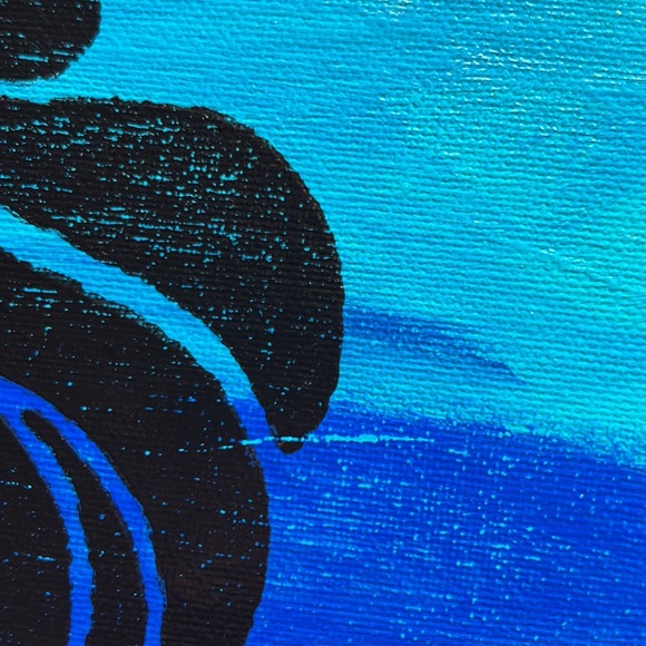 Over My Head* Acrylic Canvas Painting - Picture 10 of 16